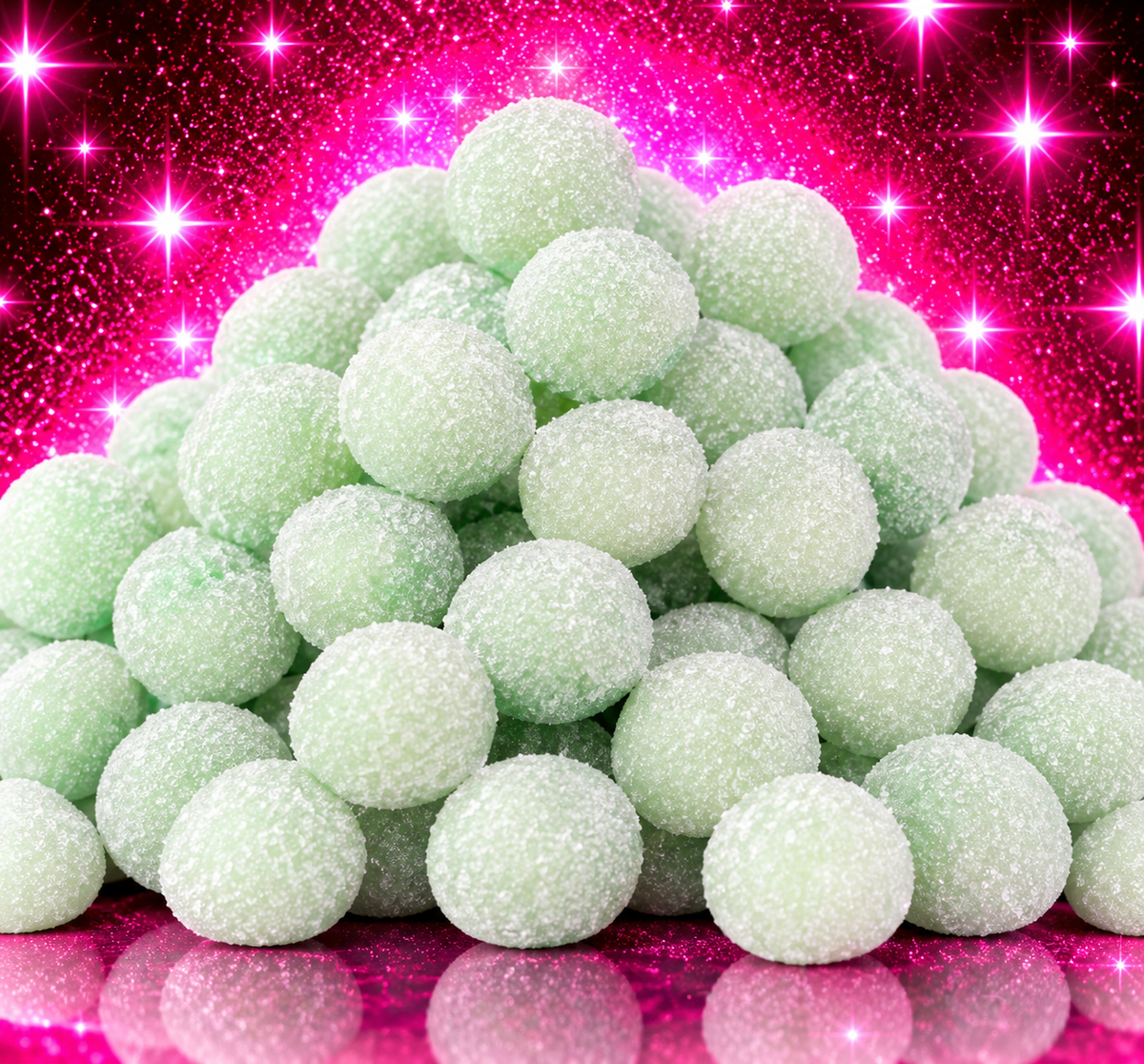 Dr Sour powder balls pomme ( 100g )