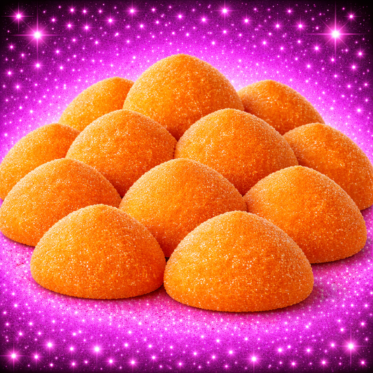 Balles de Golf Pêche Orange - Fini ( 9 pièces )