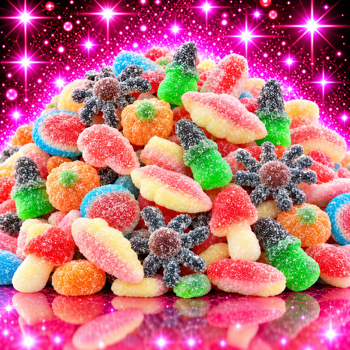 MIX HALLOWEEN acidulé ( 100 g )