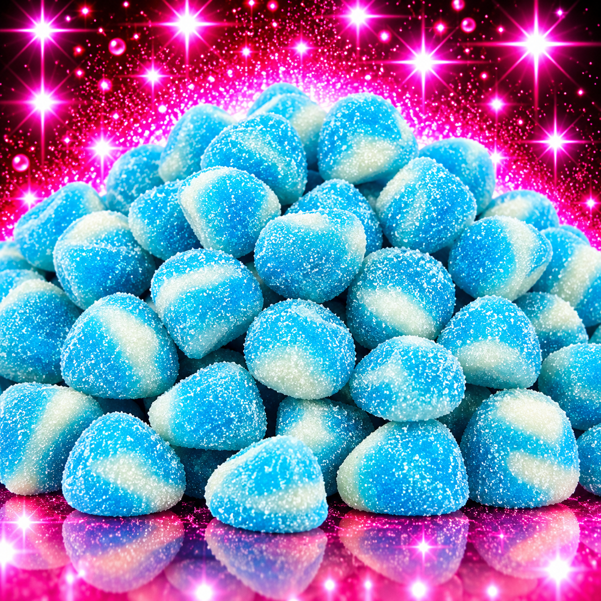 Bisou Twist Bleu Sucré  - Dulceplus  ( 100 g )