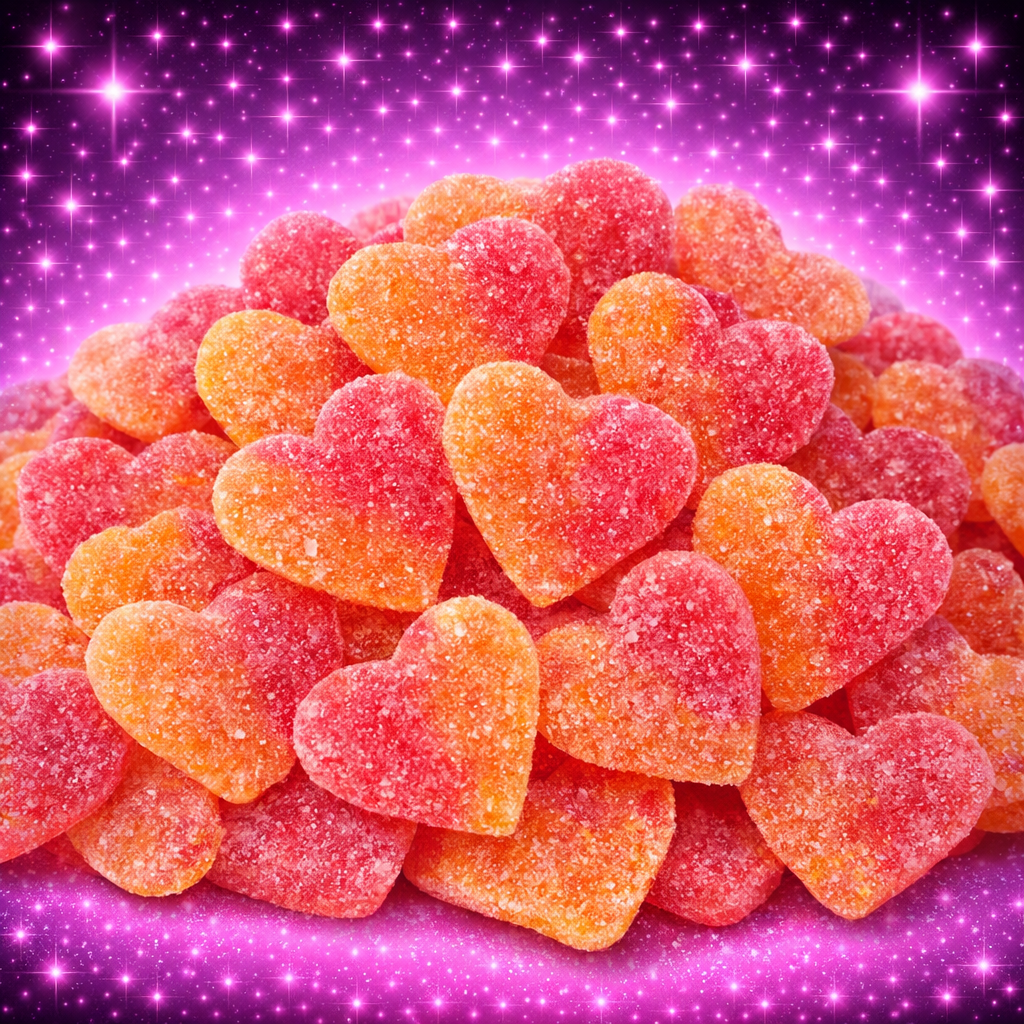 Coeurs de pêches - Dulceplus ( 100g)