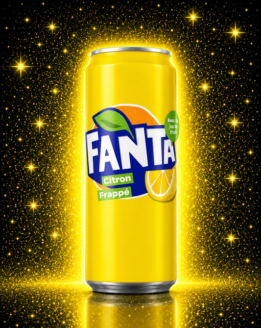 Fanta Citron Frappé boîte 33 cl  ( 1 pièce )