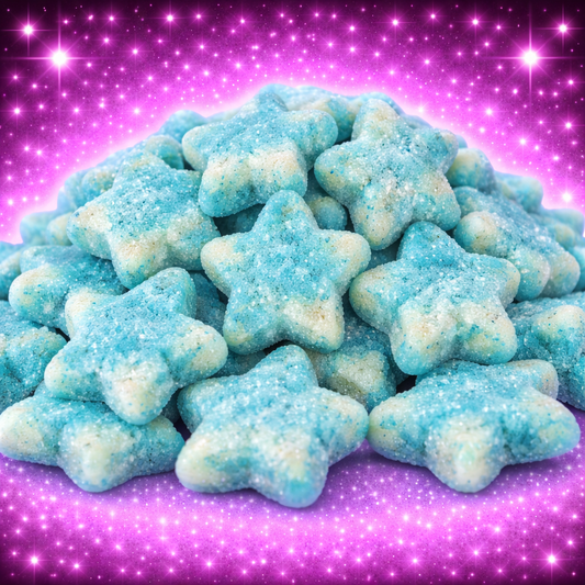 Etoiles twist sucrée bleue (100g)