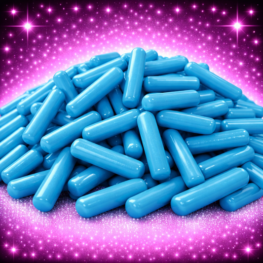 Hitschies goût Framboise lisse Blue Edition (100g)
